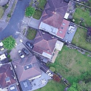 Satellite view — blurred